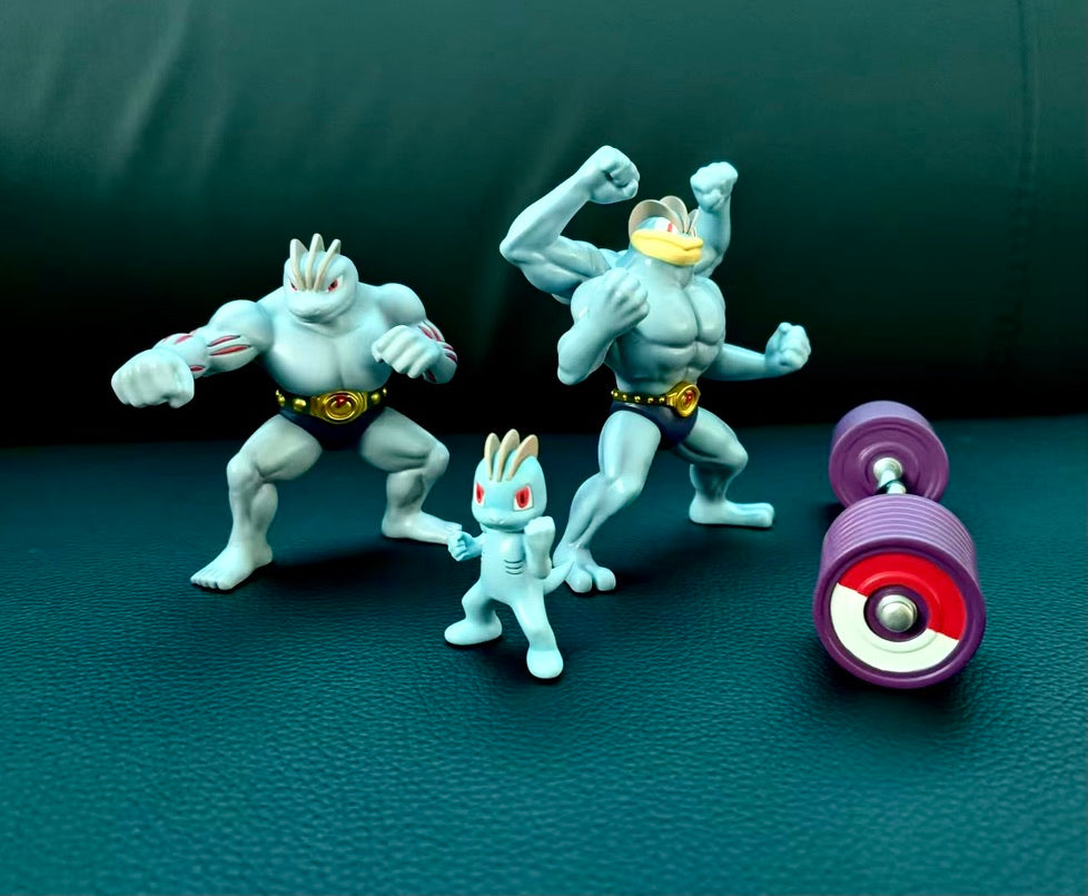 [IN STOCK] 1/20 Scale World Figure [FOG] - Machop & Machoke & Machamp