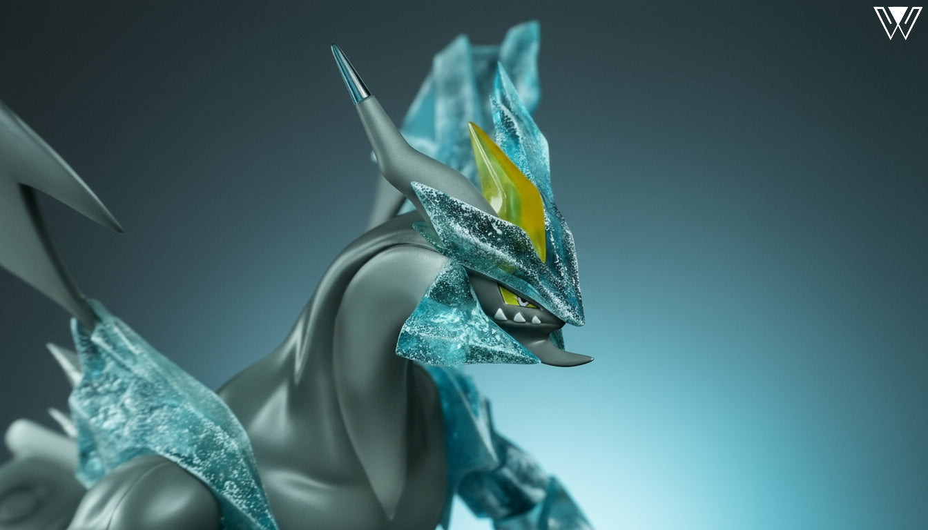 [IN STOCK] 1/20 Scale World Figure [WONDER] - Black Kyurem & White Kyurem