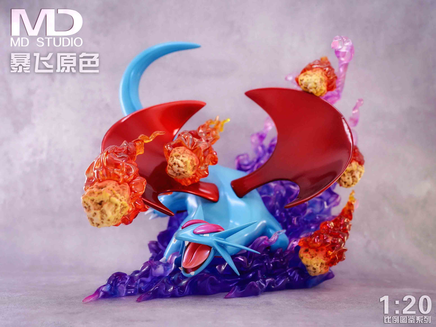 [PREORDER] 1/20 Scale World Figure [MD] - Bagon & Shelgon & Salamence