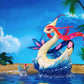 [IN STOCK] 1/20 Scale World Figure [PALLET TOWN] - Feebas & Milotic
