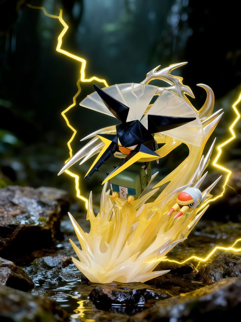 [PREORDER] 1/20 Scale World Figure [MQ] - Grubbin & Charjabug & Vikavolt