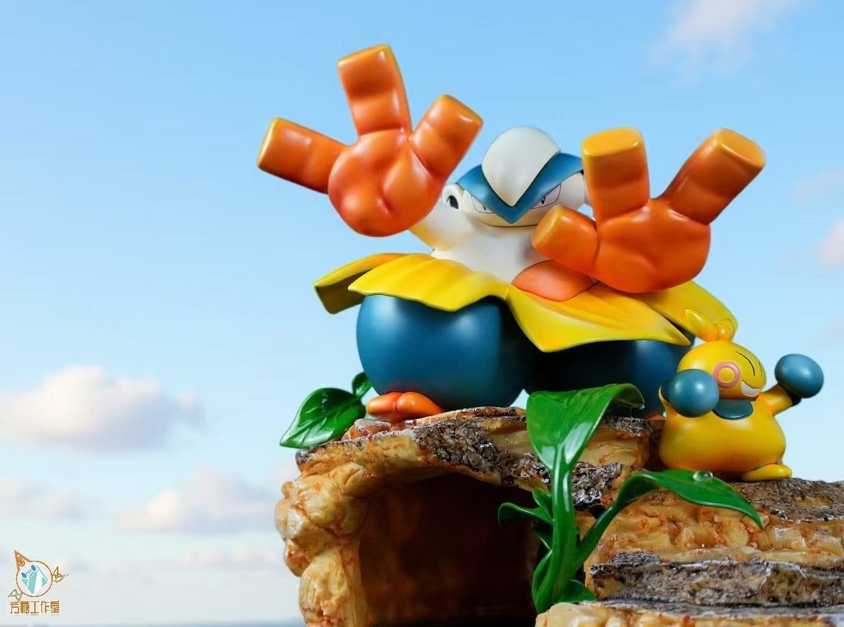 [PREORDER] 1/20 Scale World Figure [FT] - Makuhita & Hariyama