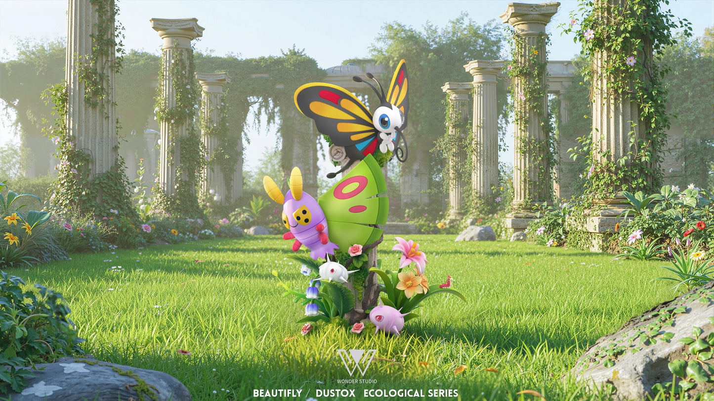 [PREORDER] 1/20 Scale World Figure [WONDER] - Wurmple & Silcoon & Beautifly & Cascoon & Dustox