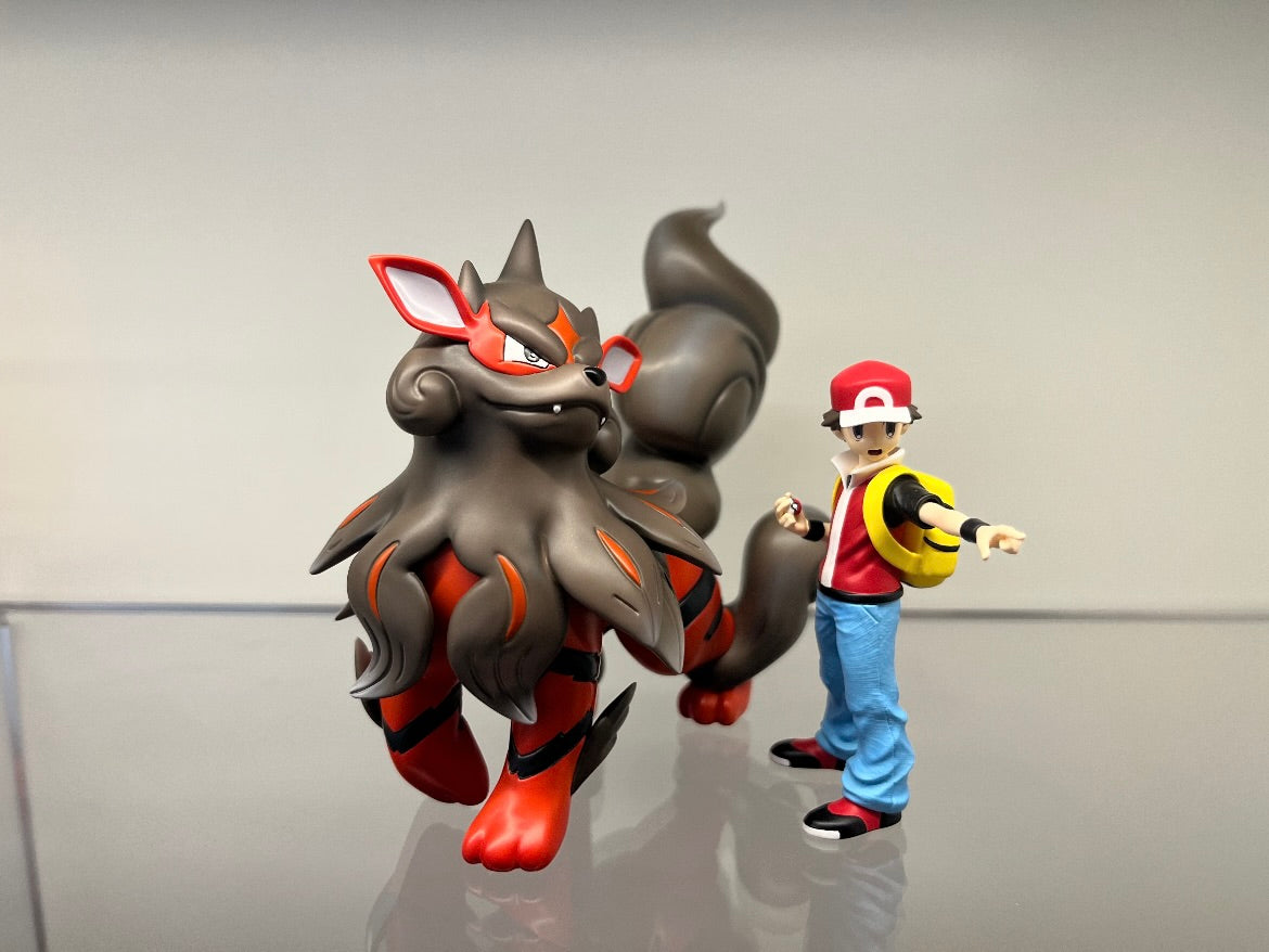 [IN STOCK] 1/20 Scale World Figure [YH] - Hisuian Growlithe & Arcanine