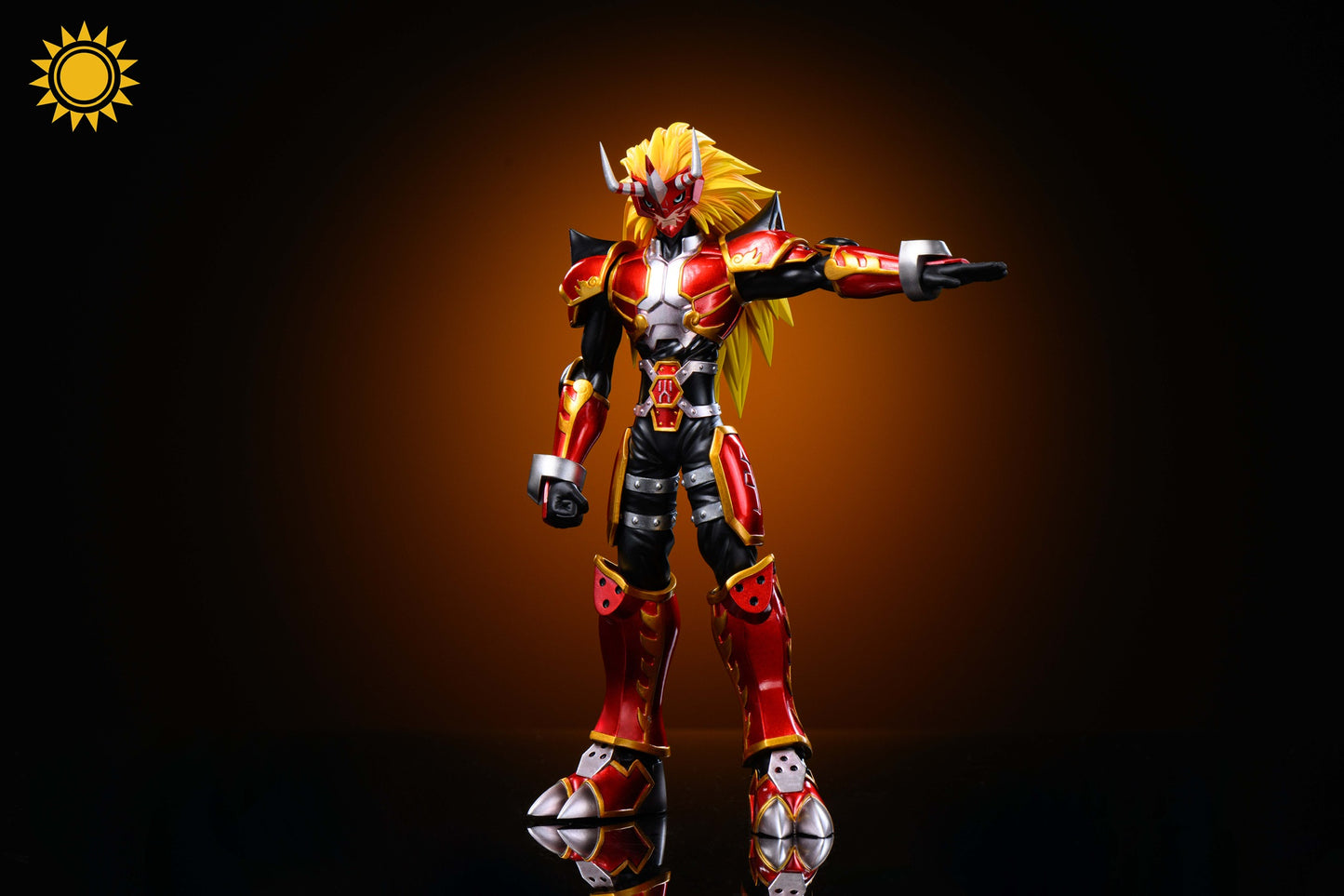 [PREORDER] Digimon Figure [SUN] - Agnimon & Wolfmon & Blitzmon & Fairimon & Chackmon