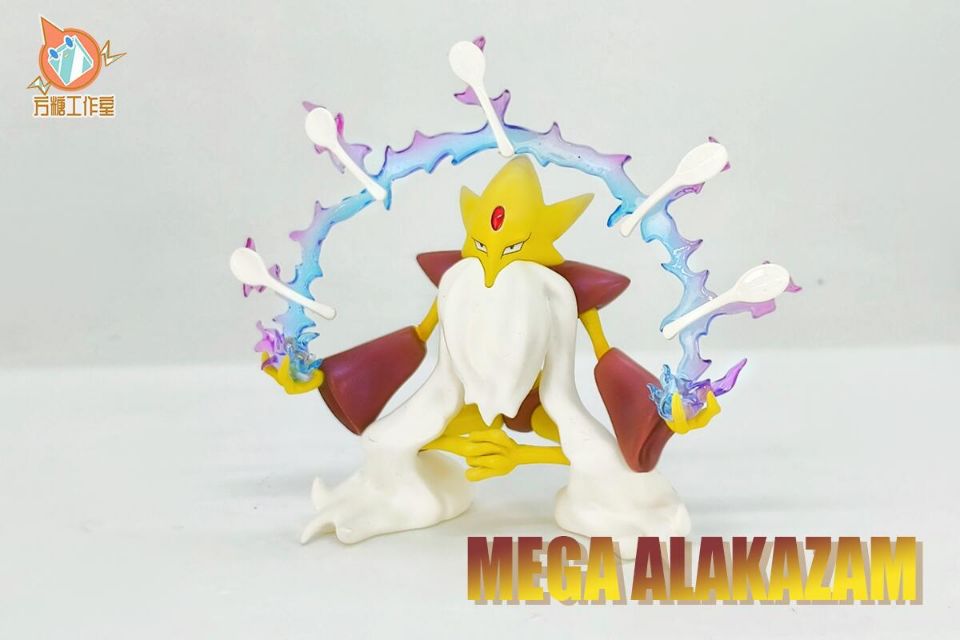 [PREORDER CLOSED] 1/20 Scale World Figure [FT] - Abra & Kadabra & Alakazam & Mega Alakazam