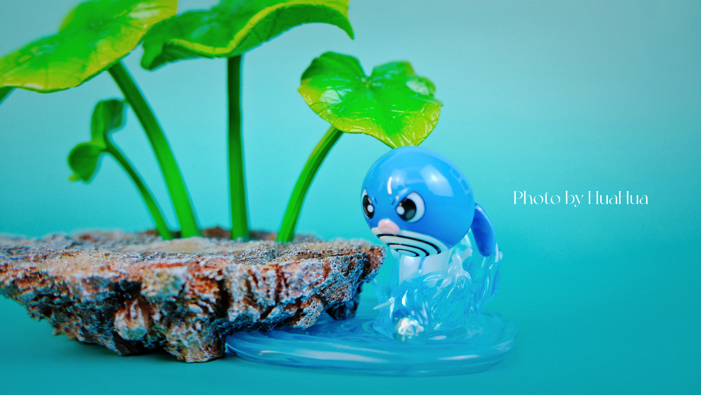 [IN STOCK] 1/20 Scale World Figure [WONDER] - Poliwag & Poliwhirl & Poliwrath & Politoed