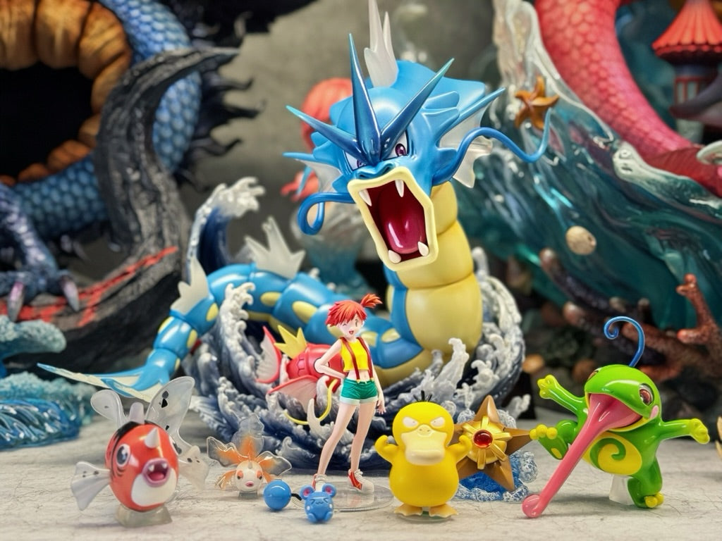[IN STOCK] 1/20 Scale World Figure [LIMOUSINE] - Misty & Starmie