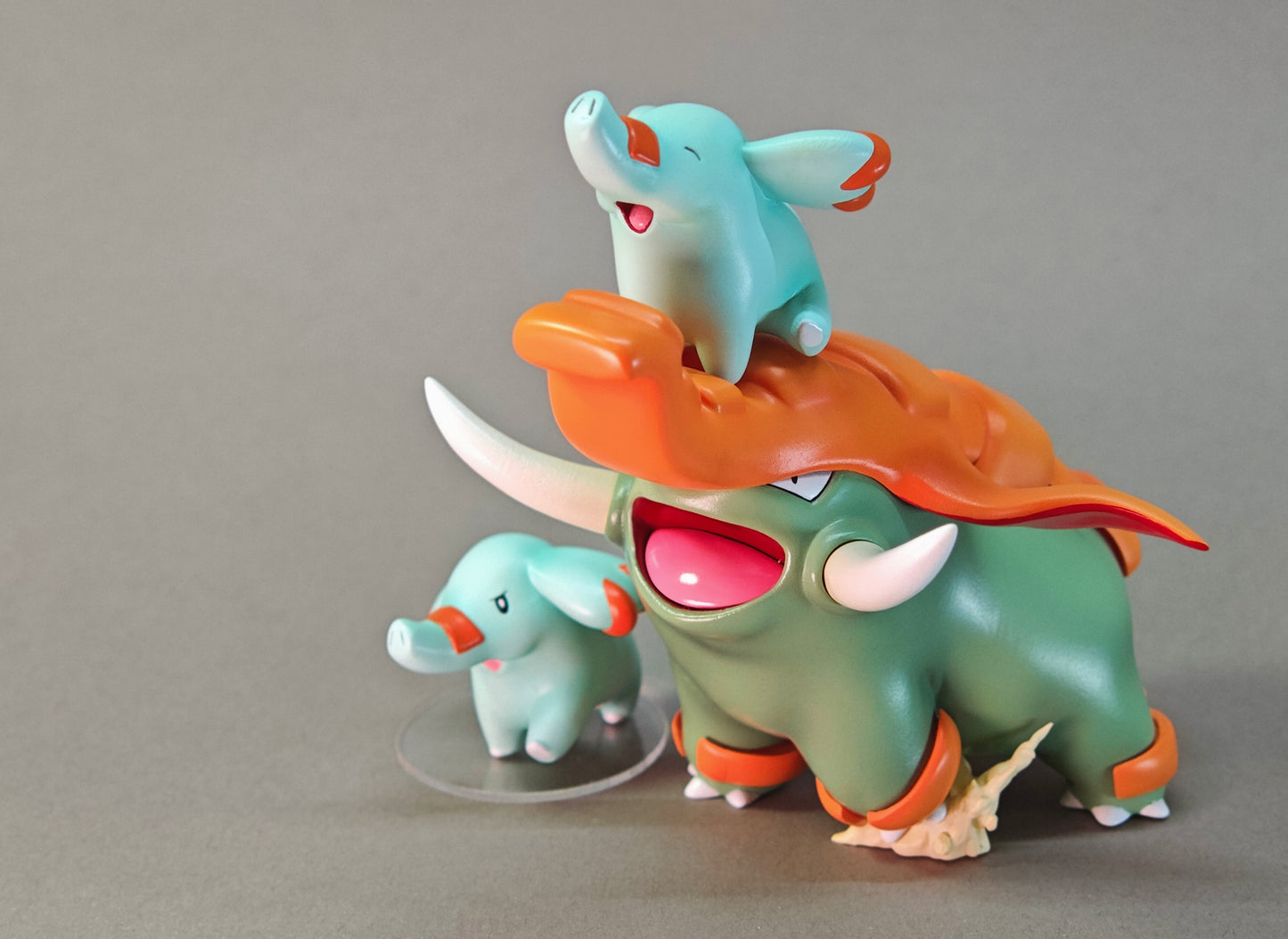 [REMAINING BALANCE] 1/20 Scale World Figure [TP] - Phanpy & Donphan