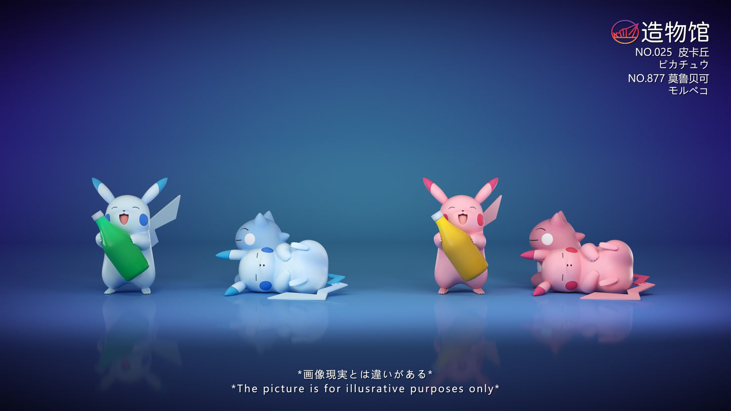 [PREORDER] 1/20 Scale World Figure [ZWG] - Pikachu & Morpeko