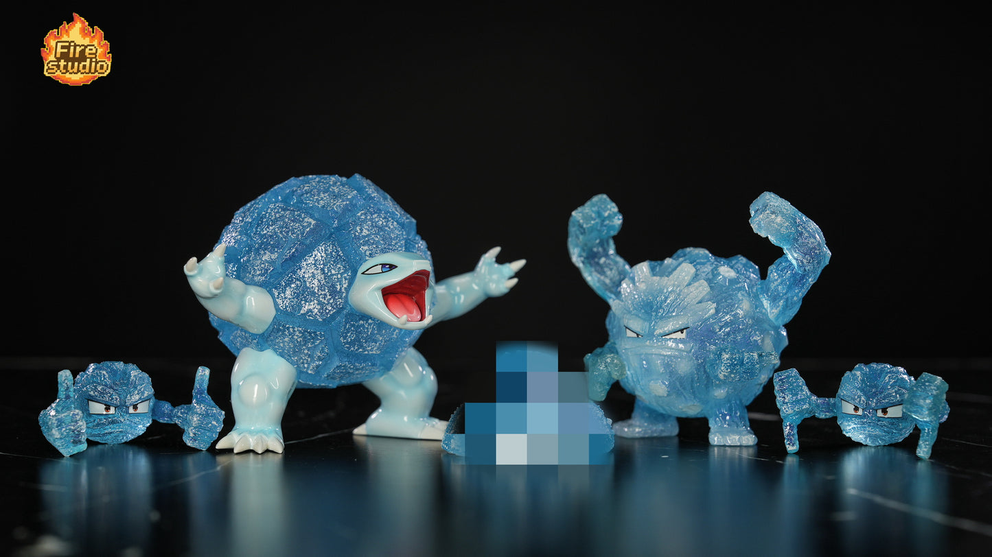 [IN STOCK] 1/20 Scale World Figure [FIRE] - Geodude & Graveler & Golem