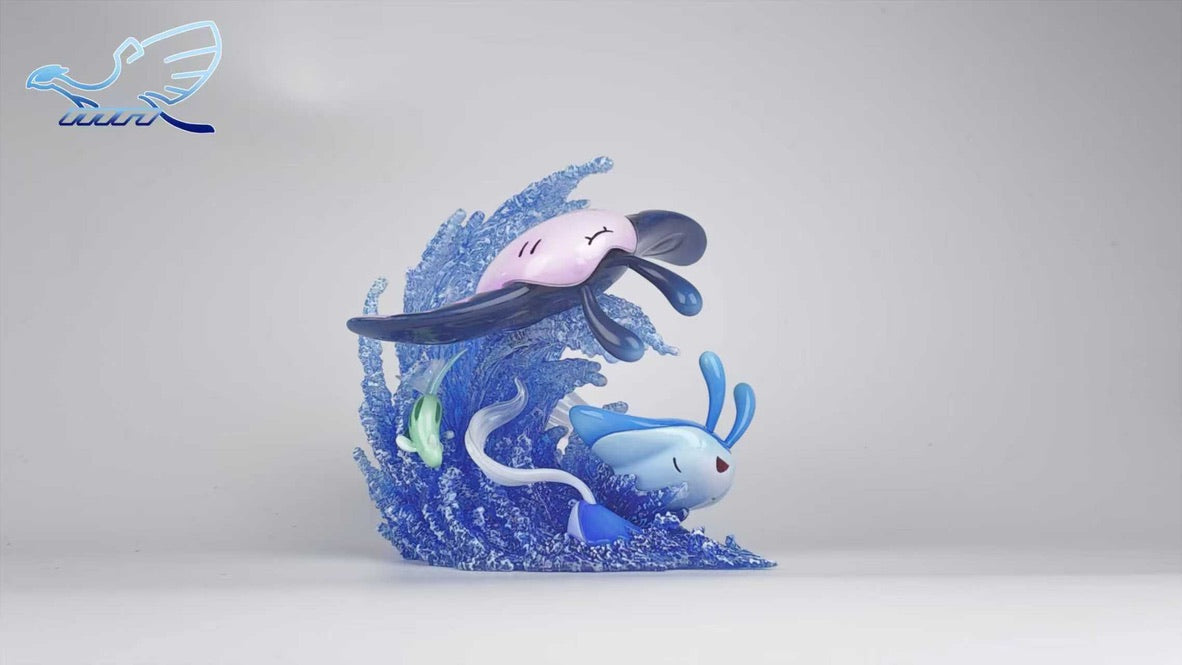 [PREORDER] 1/20 Scale World Figure [MN] - Remoraid & Mantine & Mantyke