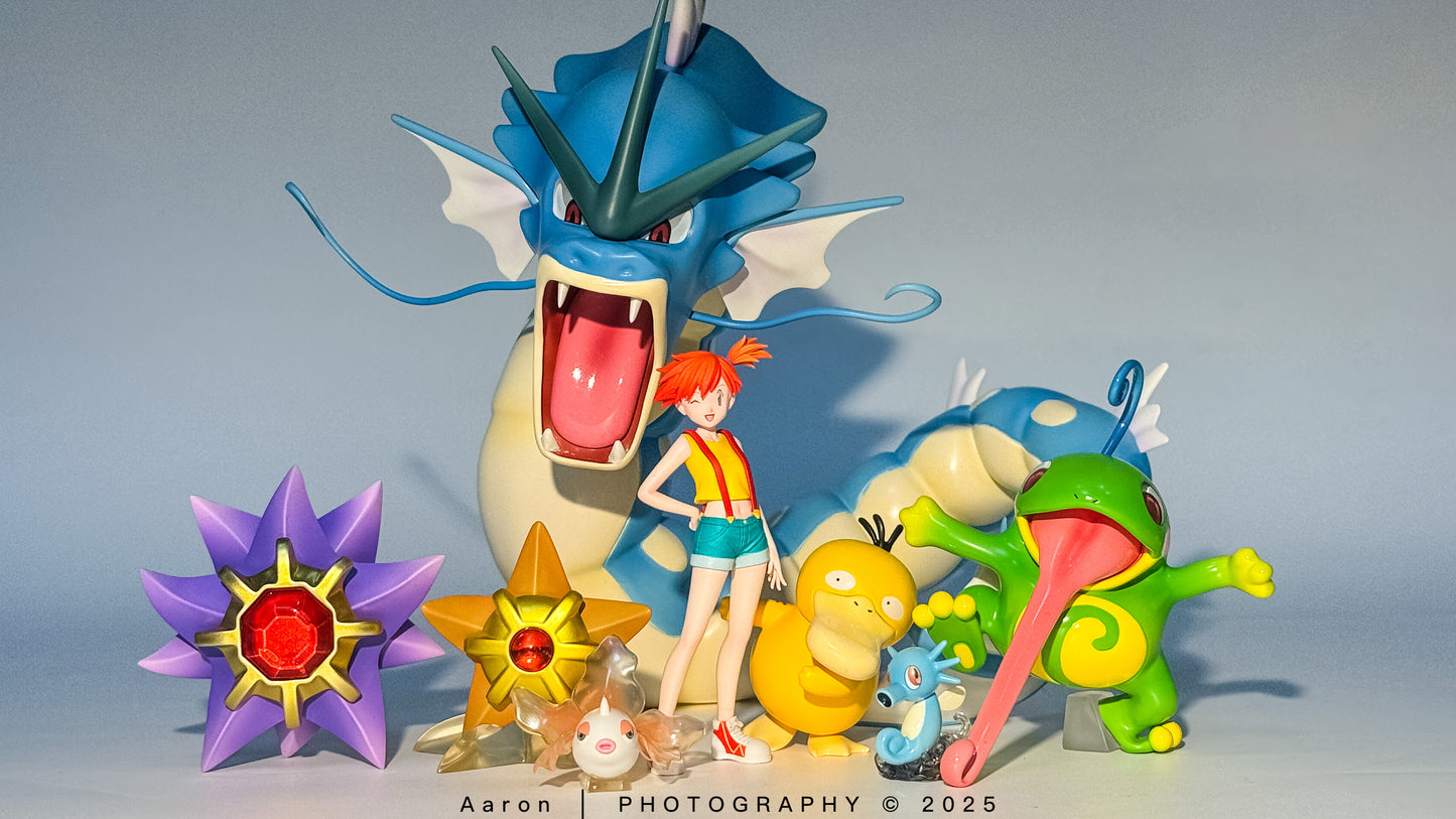 [IN STOCK] 1/20 Scale World Figure [LIMOUSINE] - Misty & Starmie