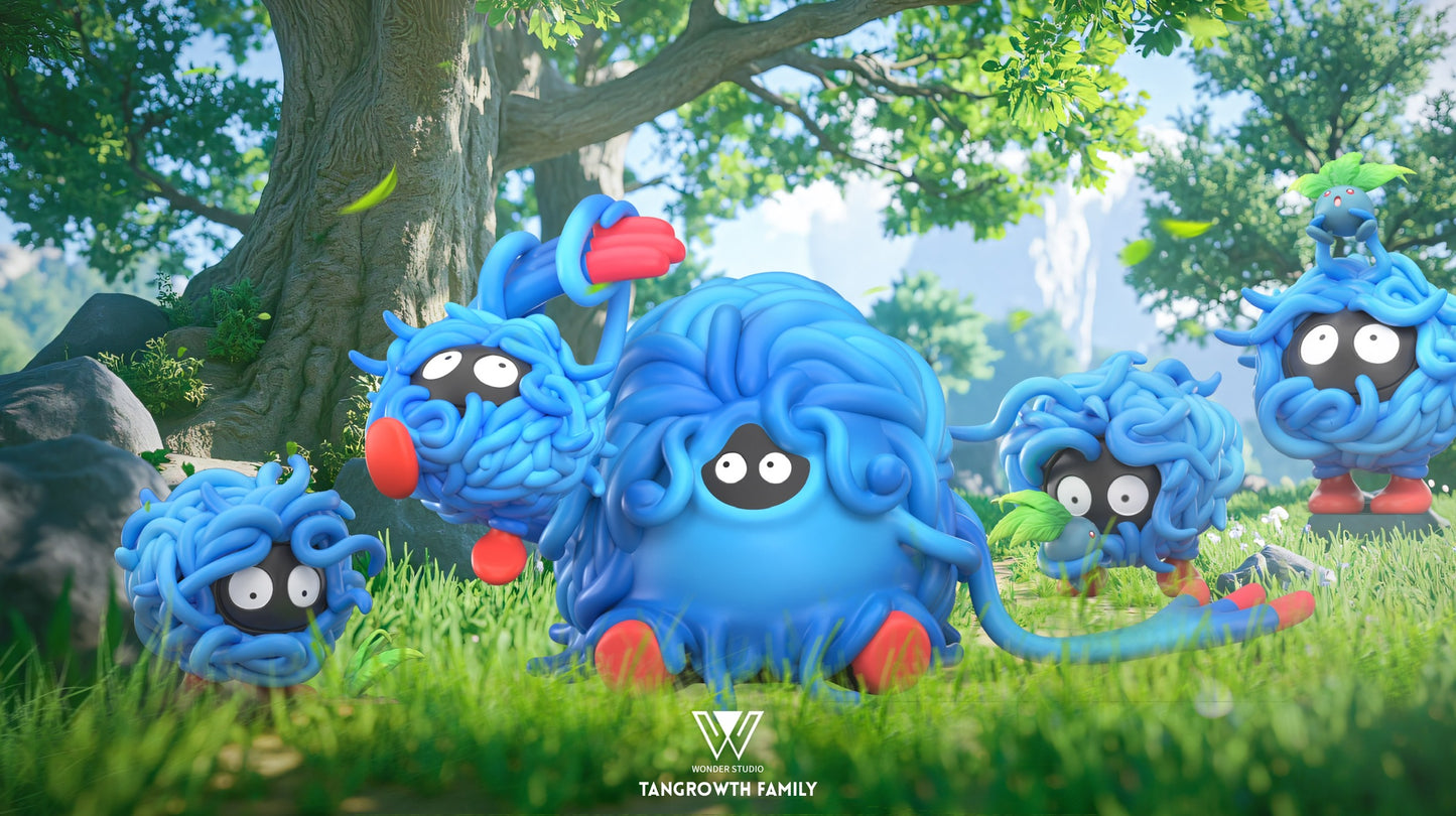[PREORDER] 1/20 Scale World Figure [WONDER] - Oddish & Gloom & Vileplume & Bellossom & Tangela & Tangrowth