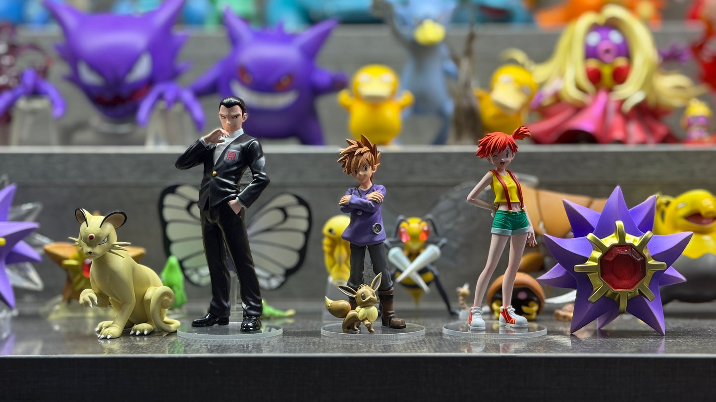 [IN STOCK] 1/20 Scale World Figure [LIMOUSINE] - Misty & Starmie