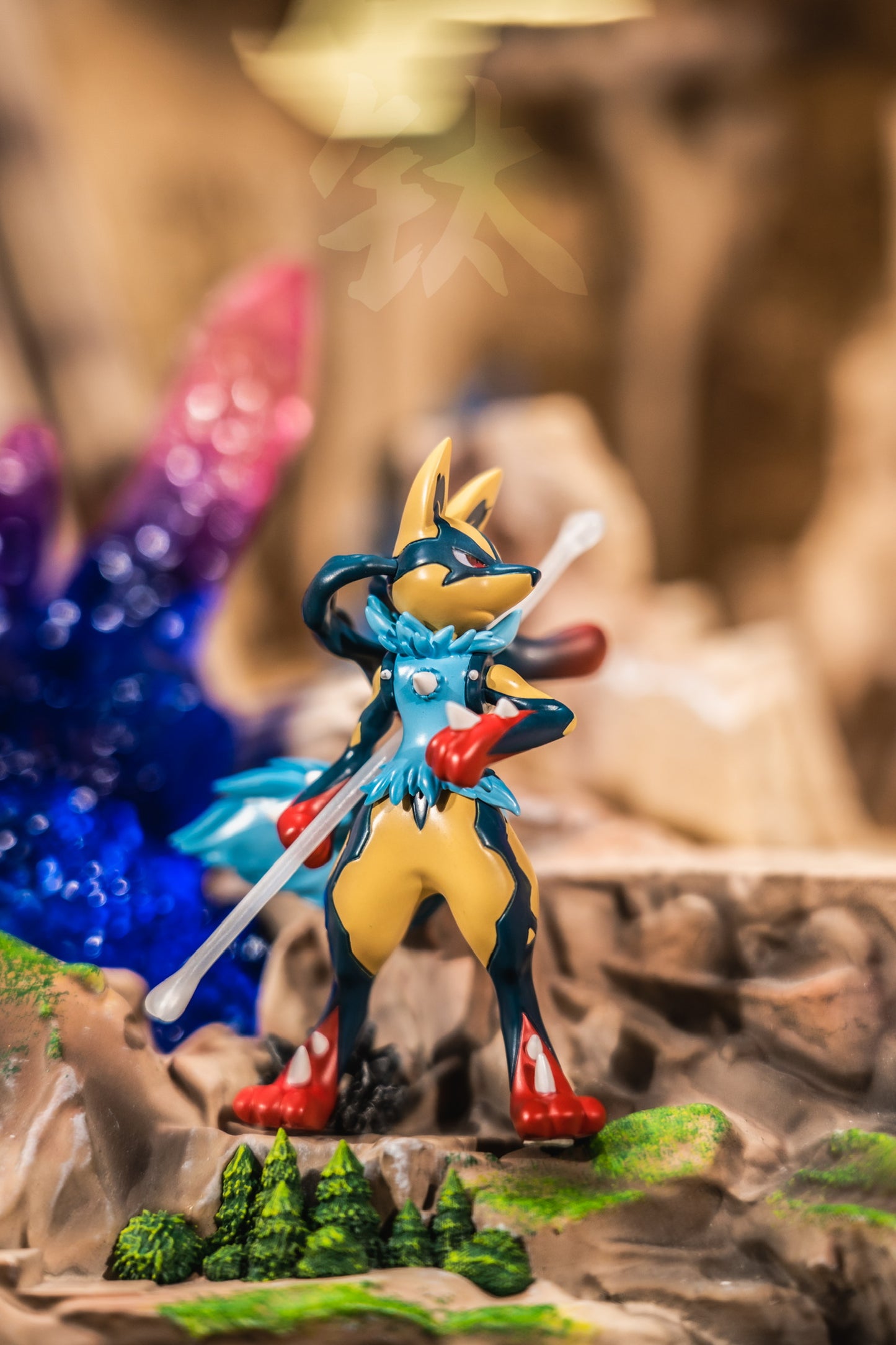 [IN STOCK] 1/20 Scale World Figure [MMW] - Riolu & Lucario & Mega Lucario