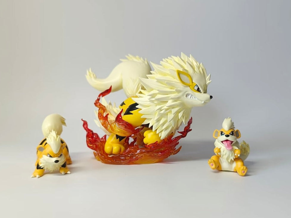 [IN STOCK] 1/20 Scale World Figure [PALLET TOWN] - Growlithe & Arcanine