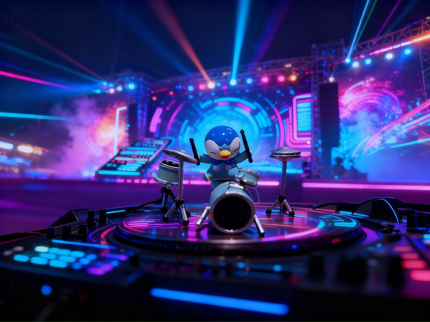 [PREORDER] 1/20 Scale World Figure [DUDU] - Piplup band 02