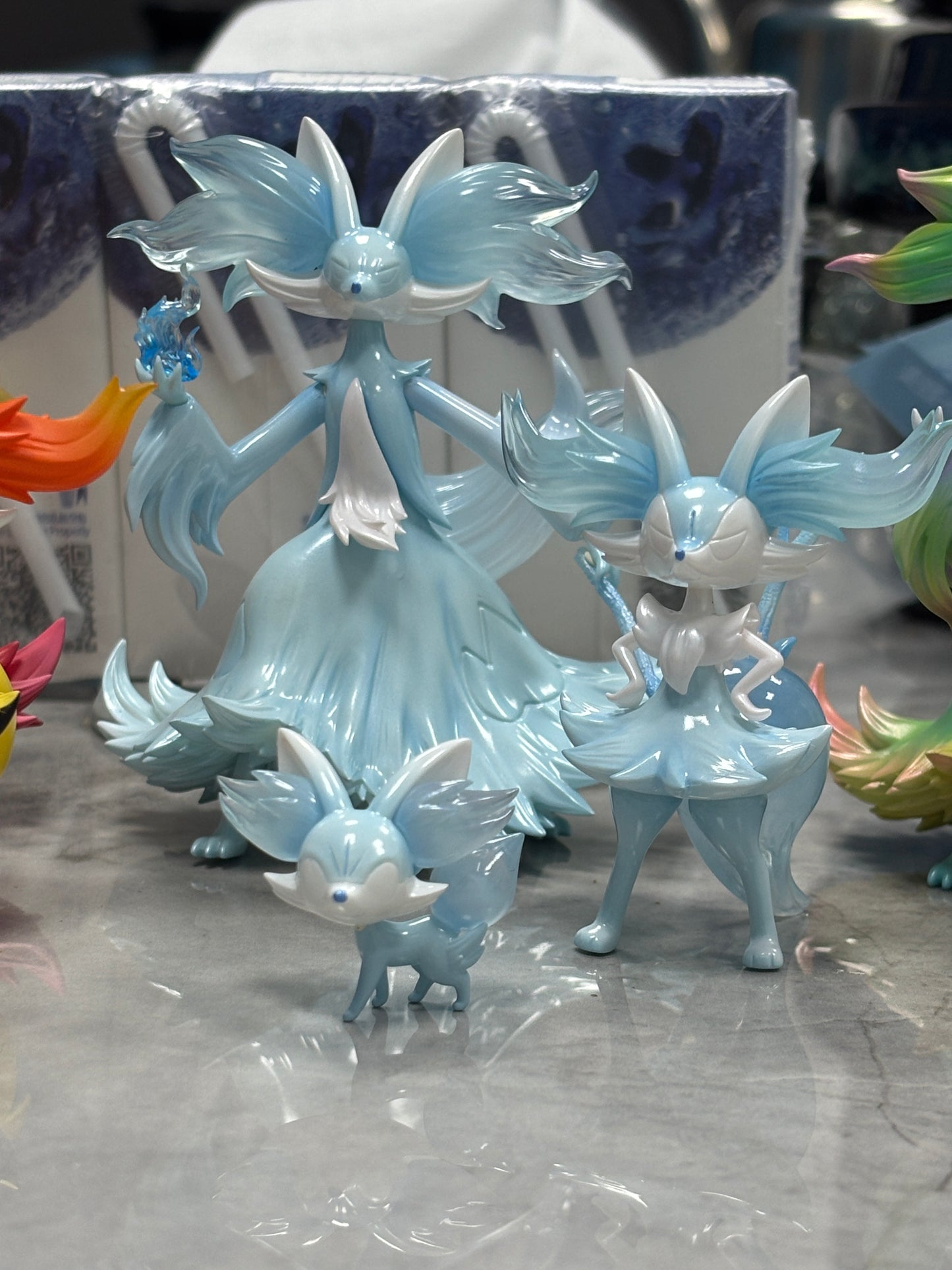 [PREORDER] 1/20 Scale World Figure [MOYU] - Fennekin & Braixen & Delphox