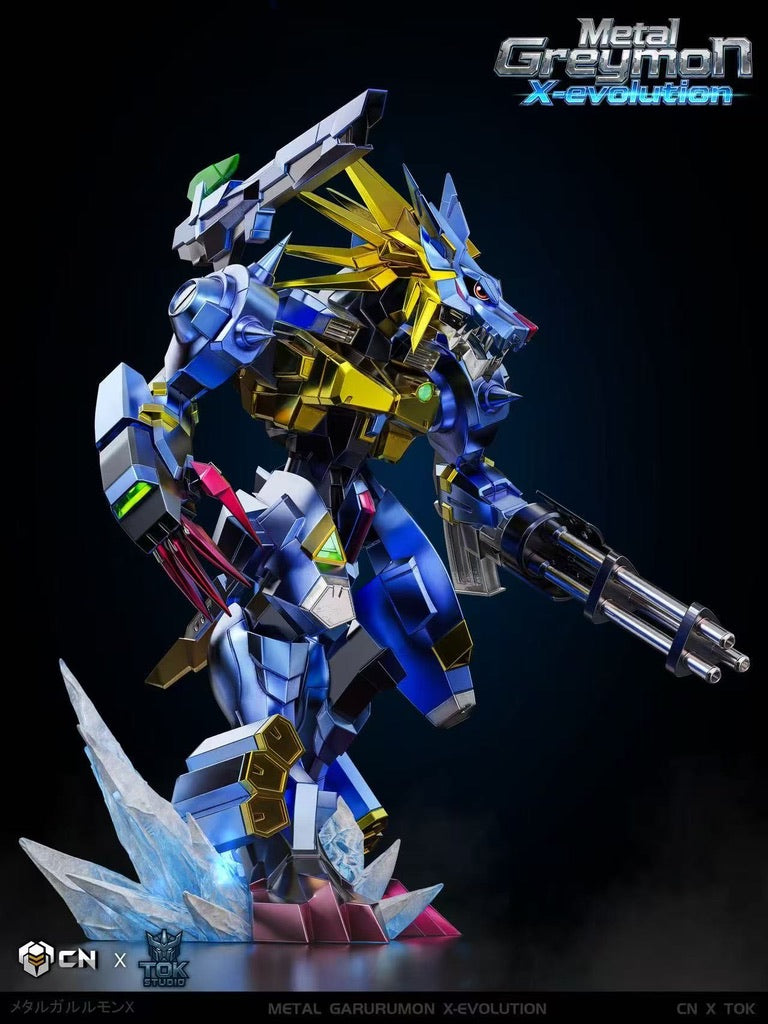 [PREORDER] Digimon Figure [CN] - Metal Garurumon X