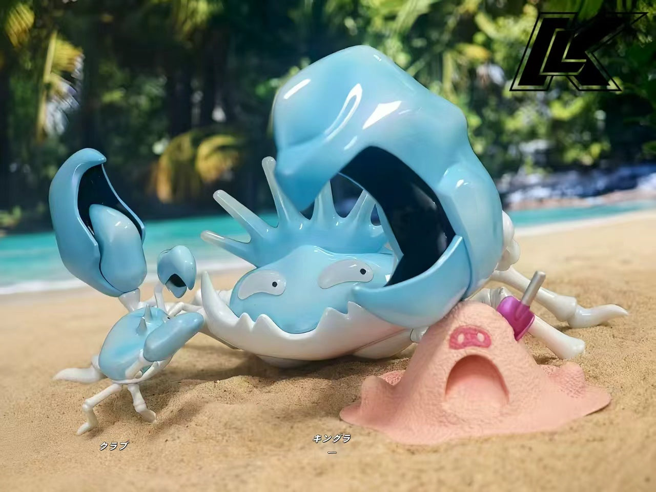 [PREORDER] 1/20 Scale World Figure [HAPPY HOUSE] - Krabby & Kingler