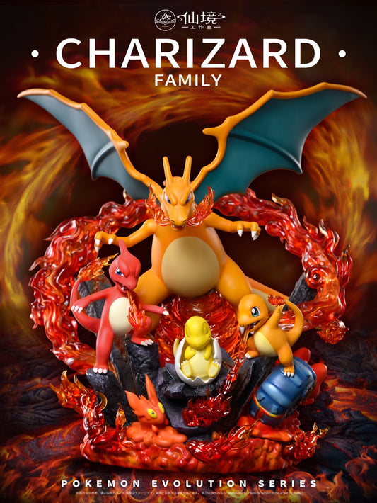 [PREORDER] 1/20 Scale World [WONDERLAND] - Charmander & Charmeleon & Charizard & Slugma & Magcargo