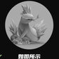 [PREORDER] 1/20 Scale World Figure [SK] - Cyndaquil & Quilava & Typhlosion