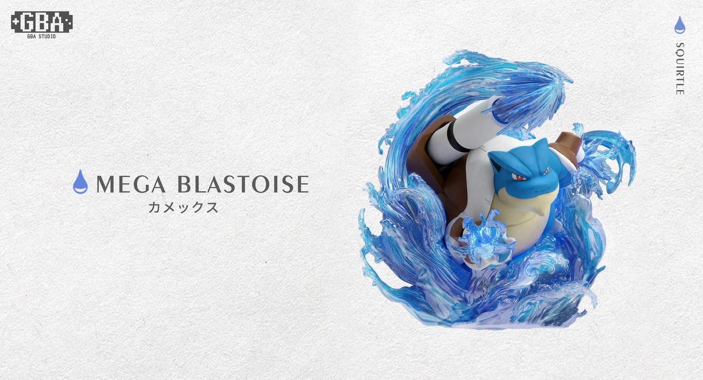 [PREORDER] 1/20 Scale World Figure [GBA] - Squirtle & Wartortle & Blastoise