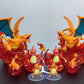 [IN STOCK] 1/20 Scale World Figure [PALLET TOWN] - Charmander & Charmeleon & Charizard
