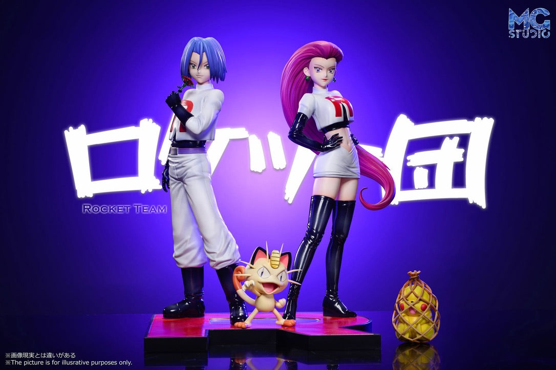 [PREORDER] 1/20 Scale World Figure [MG] - Jessie & James & Pikachu & Meowth & Victreebel & Lickitung & Arbok & Weezing