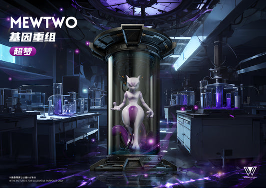 [PREORDER] 1/20 Scale World Figure [WONDER] - Mewtwo & Armored Mewtwo