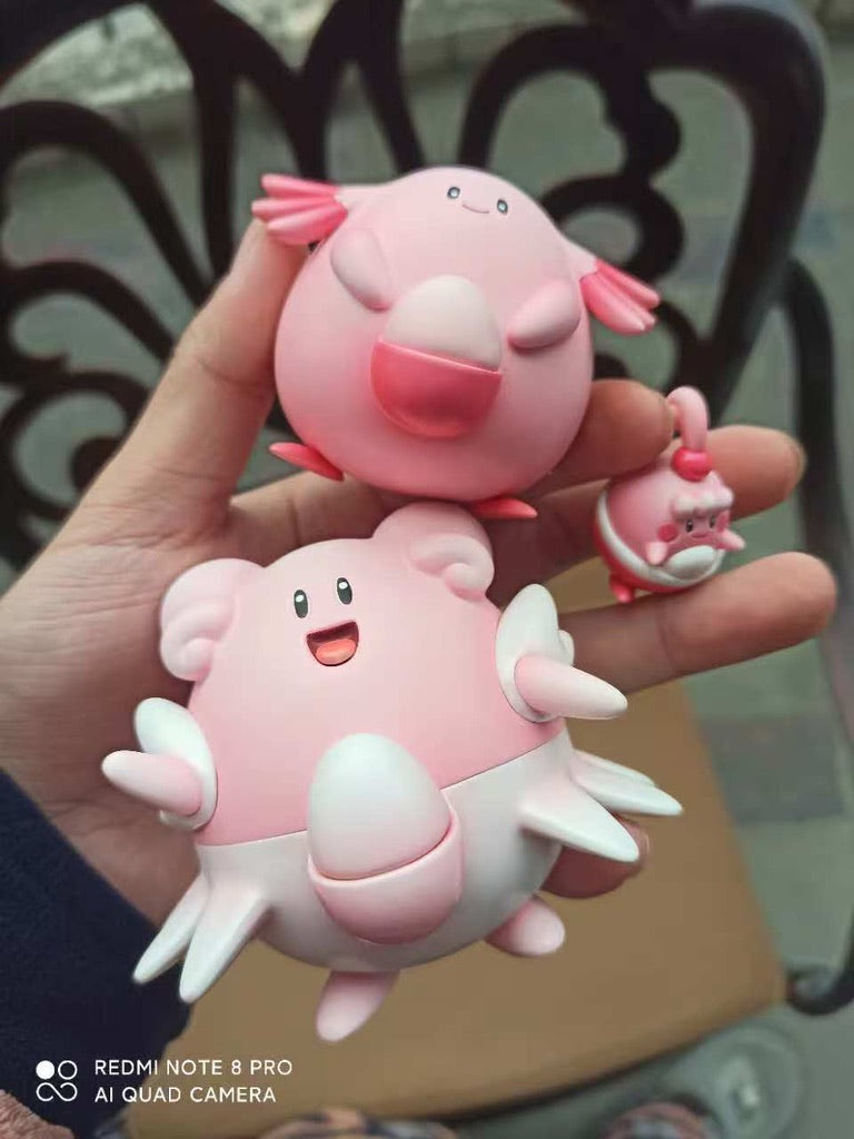 [PREORDER] 1/20 Scale World Figure [LM] - Chansey & Blissey & Happiny