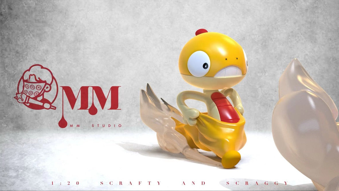 [PREORDER] 1/20 Scale World Figure [MM] - Scraggy & Scrafty