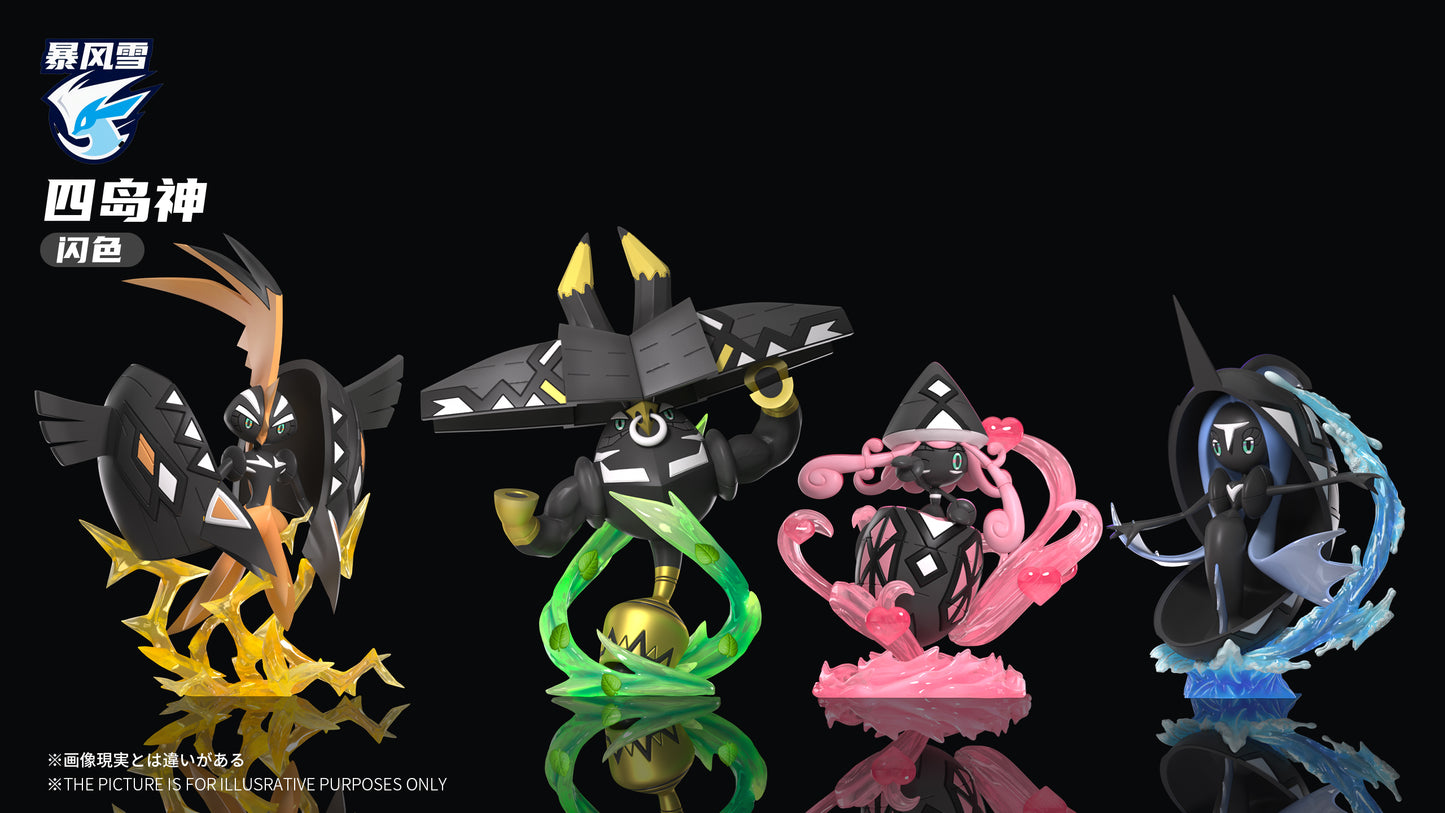[PREORDER] 1/20 Scale World Figure [SNOWSTORM] - Tapu Koko & Tapu Lele & Tapu Bulu & Tapu Fini