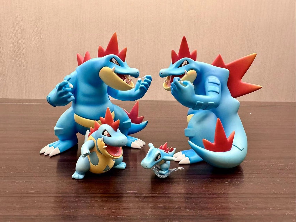 [IN STOCK] 1/20 Scale World Figure [MG] - Totodile & Croconaw & Feraligatr