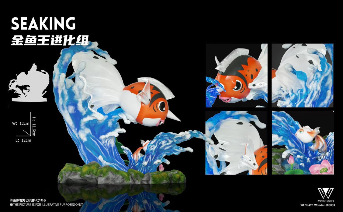 [PREORDER] 1/20 Scale World Figure [WONDER] - Goldeen & Seaking