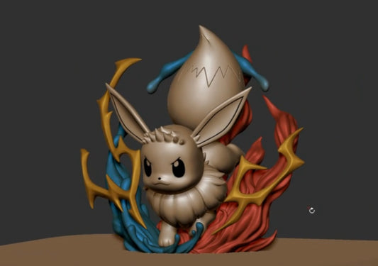 [PREORDER] 1/20 Scale World Figure [POKEHUB] - Eevee