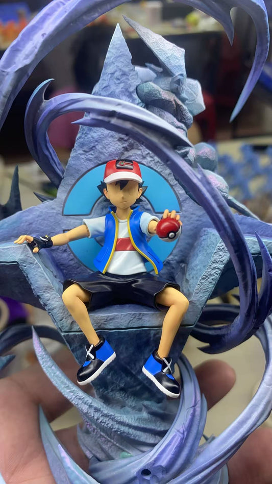 [PREORDER] 1/20 Scale World Figure [BOOM] - Throne Ash Ketchum