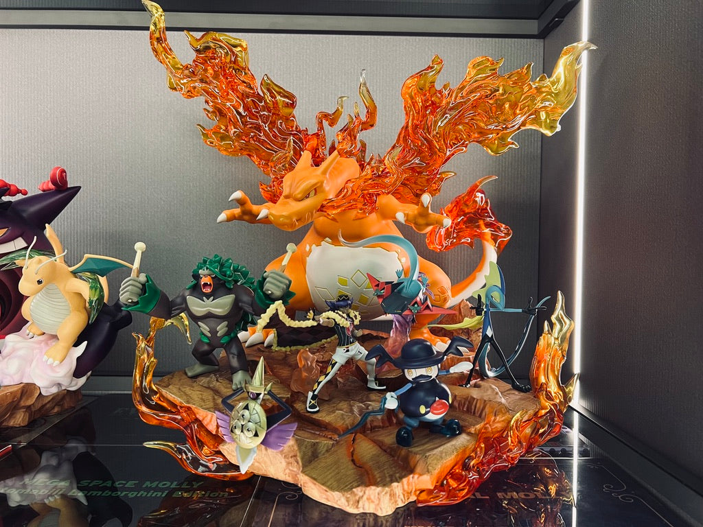 [IN STOCK] 1/20 Scale World Figure [DCG] - Leon & Gigantamax Charizard & Aegislash & Rillaboom & Inteleon & Mr. Rime & Dragapult