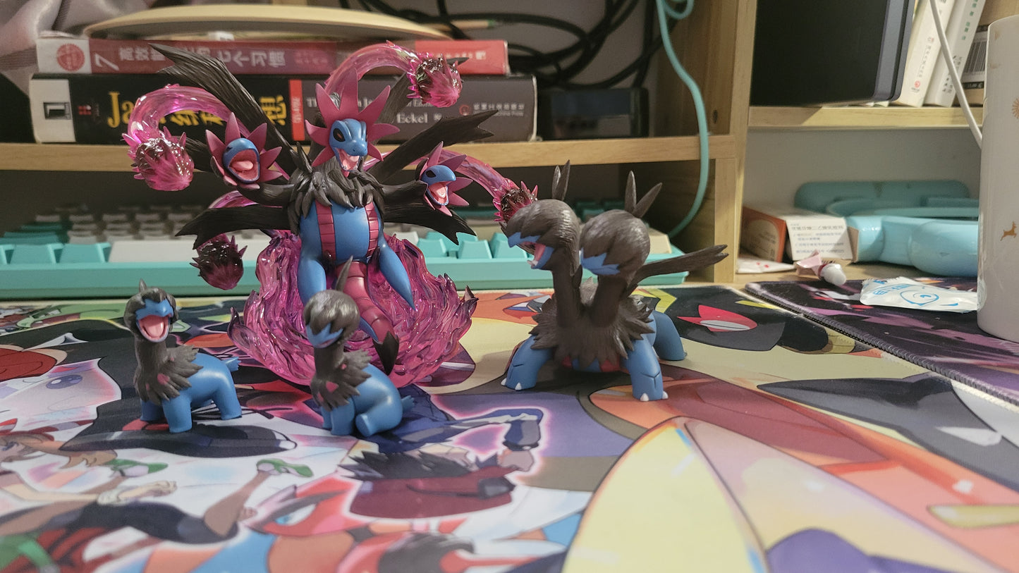 [IN STOCK] 1/20 Scale World Figure [DAIKI] - Deino & Zweilous & Hydreigon