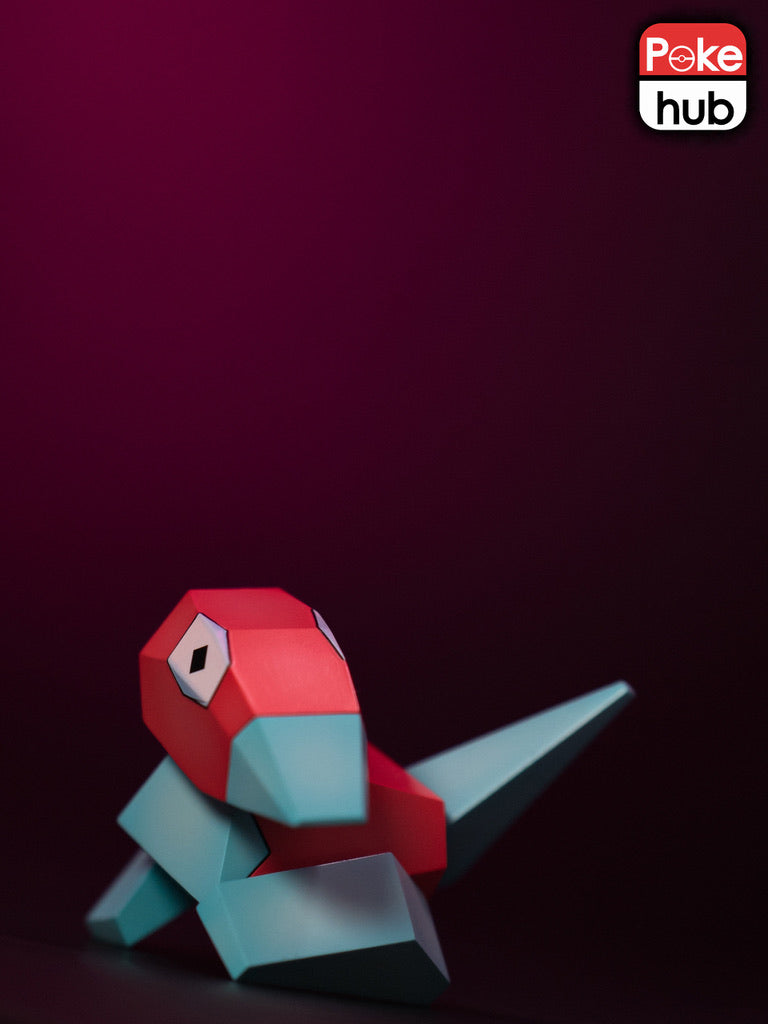 [PREORDER] 1/20 Scale World Figure [POKEHUB] - Porygon & Porygon2 & Porygon-Z