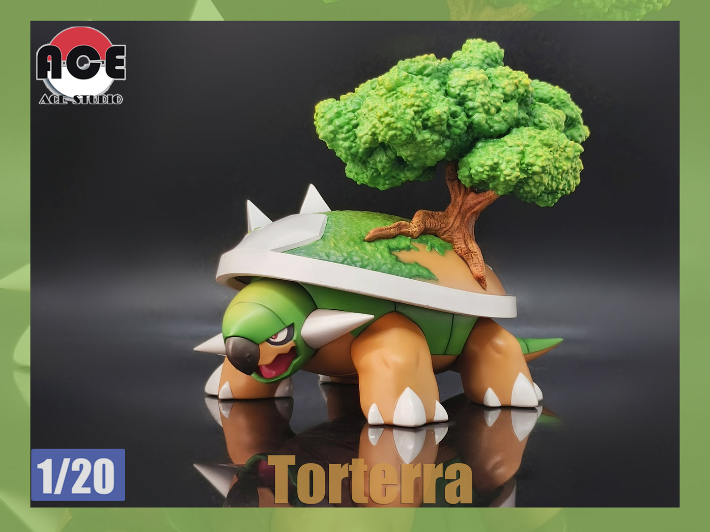 [PREORDER] 1/20 Scale World Figure [ACE] - Turtwig & Grotle & Torterra