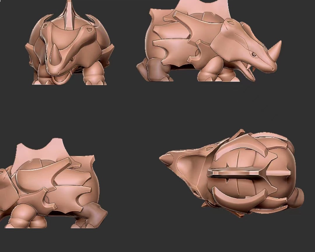 [PREORDER CLOSED] 1/20 Scale World Figure [HH] - Rhyhorn & Rhydon