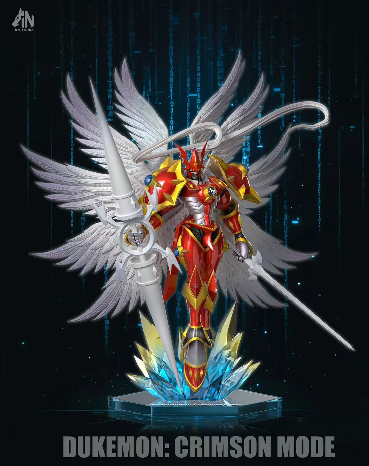 [PREORDER] Digimon Figure [AN] - Dukemon: Crimson Mode