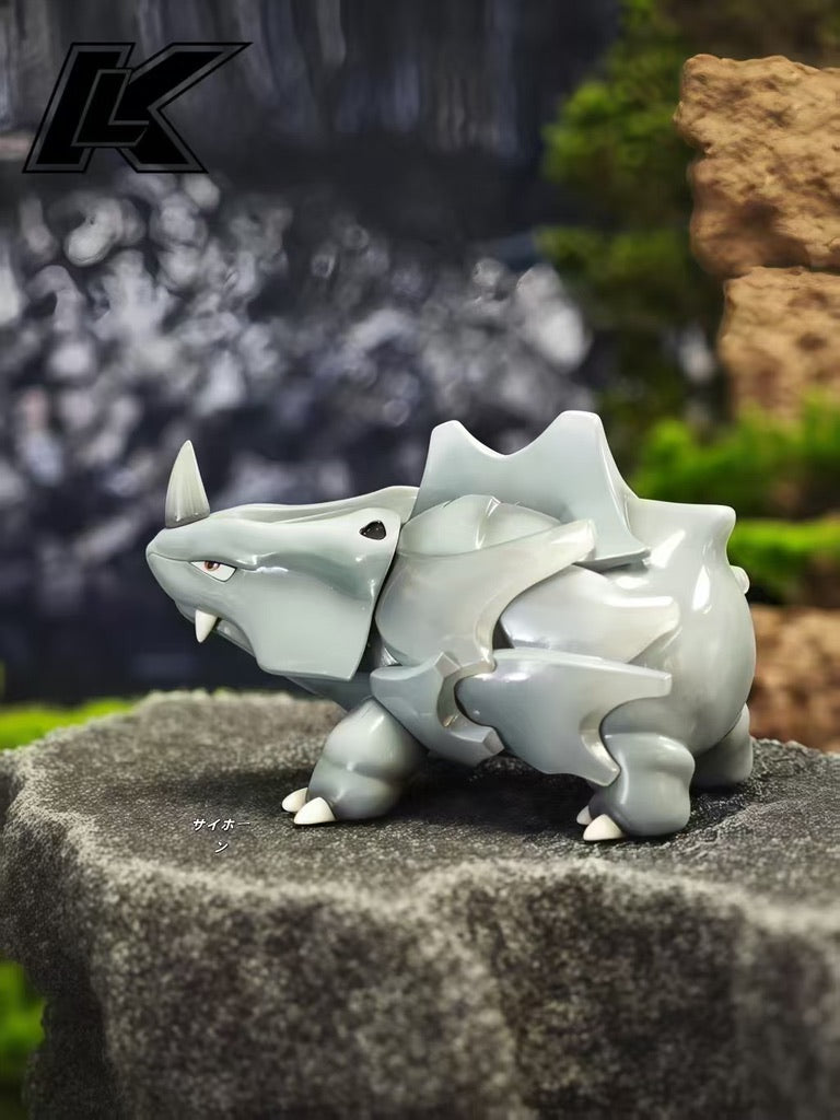 [PREORDER] 1/20 Scale World Figure [HAPPY HOUSE] - Rhyhorn & Rhydon