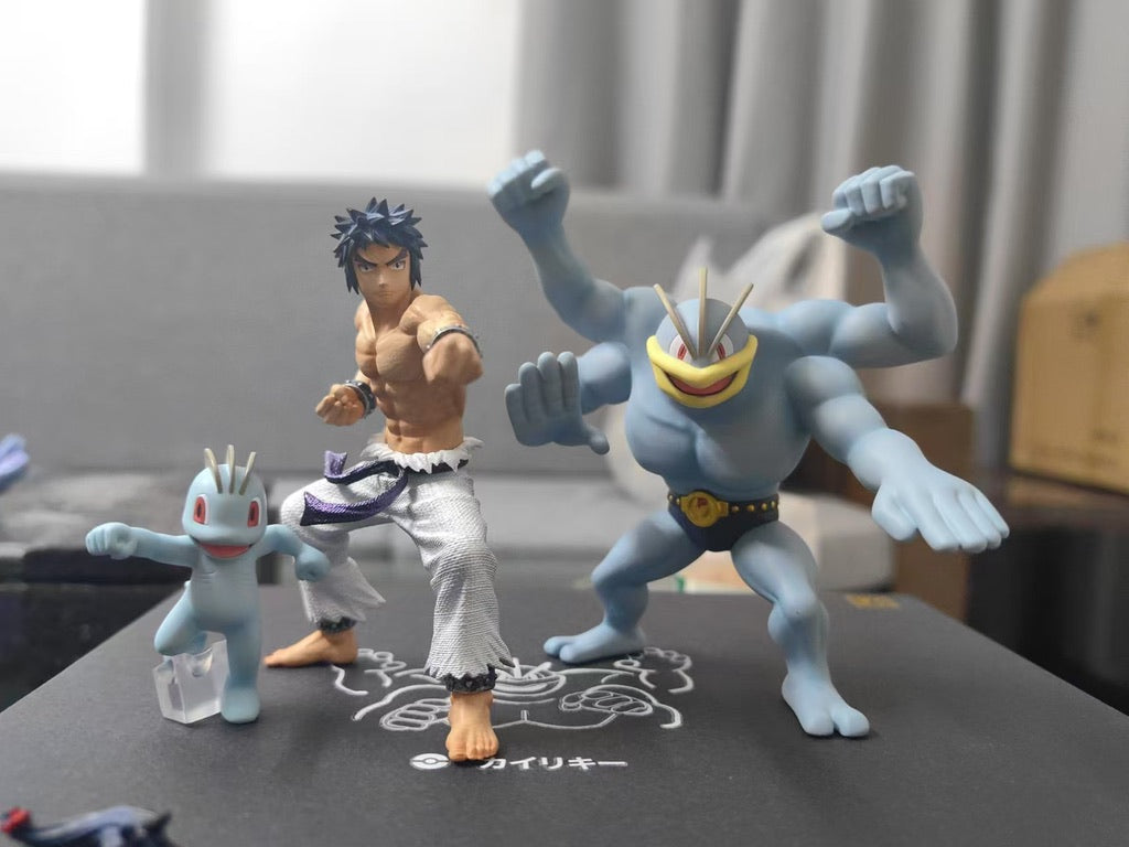 [IN STOCK] 1/20 Scale World Figure [VS] - Machop & Machoke & Machamp