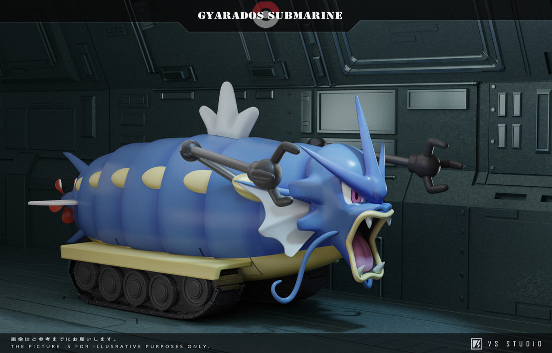 [PREORDER] 1/20 Scale World Figure [VS] - Gyarados Submarine