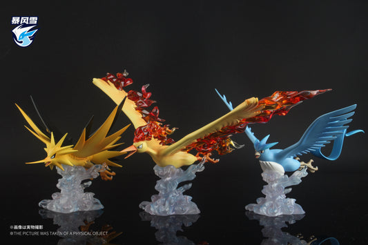 [IN STOCK] 1/20 Scale World Figure [SNOWSTORM] - Articuno & Zapdos & Moltres