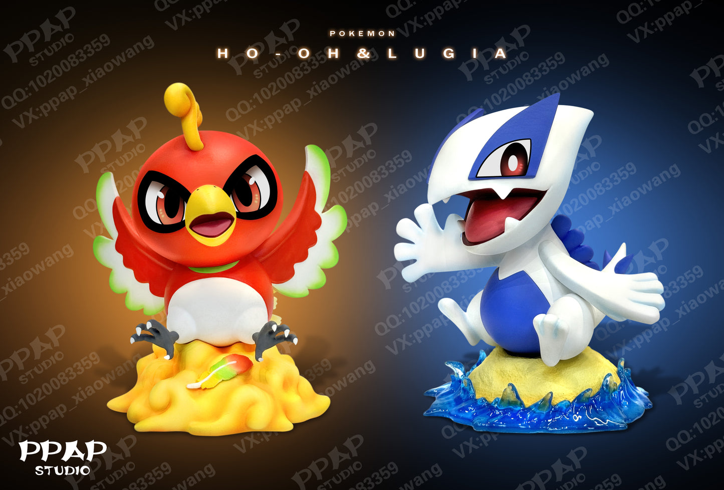 [REMAINING BALANCE] Mini Statue [PPAP] - Ho-Oh & Lugia