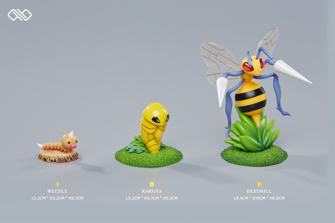 [PREORDER] 1/20 Scale World Figure [INFINITE] - Weedle & Kakuna & Beedrill